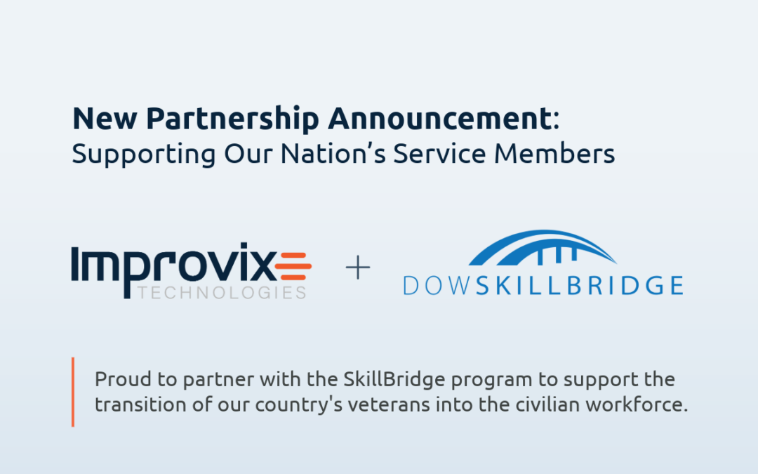 Improvix Announces New Partnership with the DoW SkillBridge Program